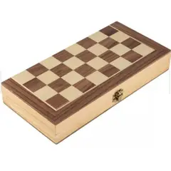 GENERICO - Ajedrez Madera Gran Calidad 40x40 Cm Excelente Ajedrez