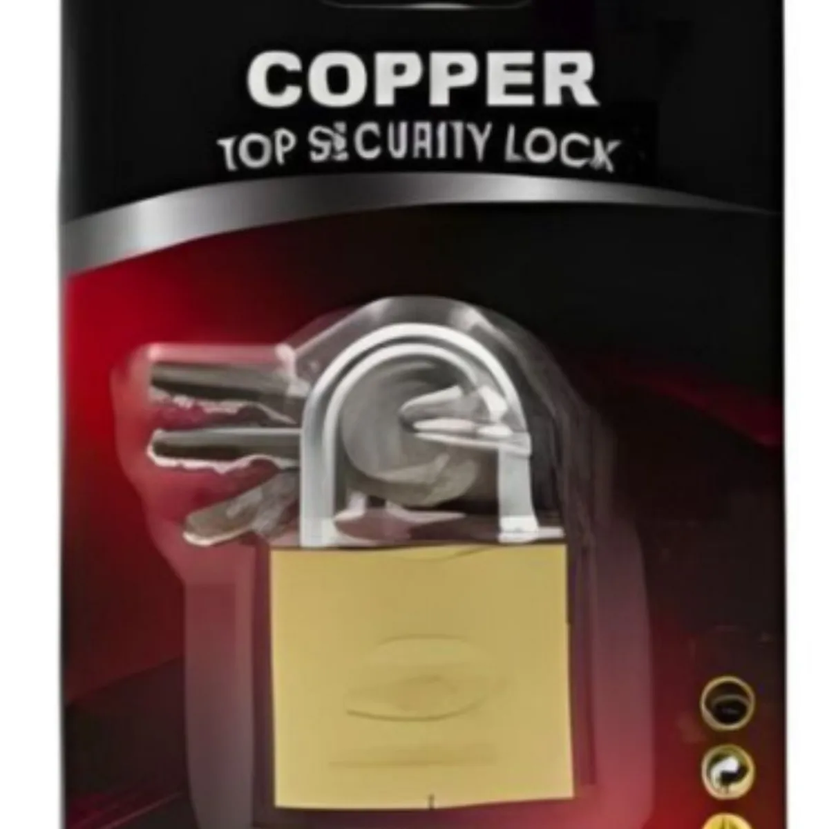 OEM - CANDADO DE SEGURIDAD 32MM COPPER