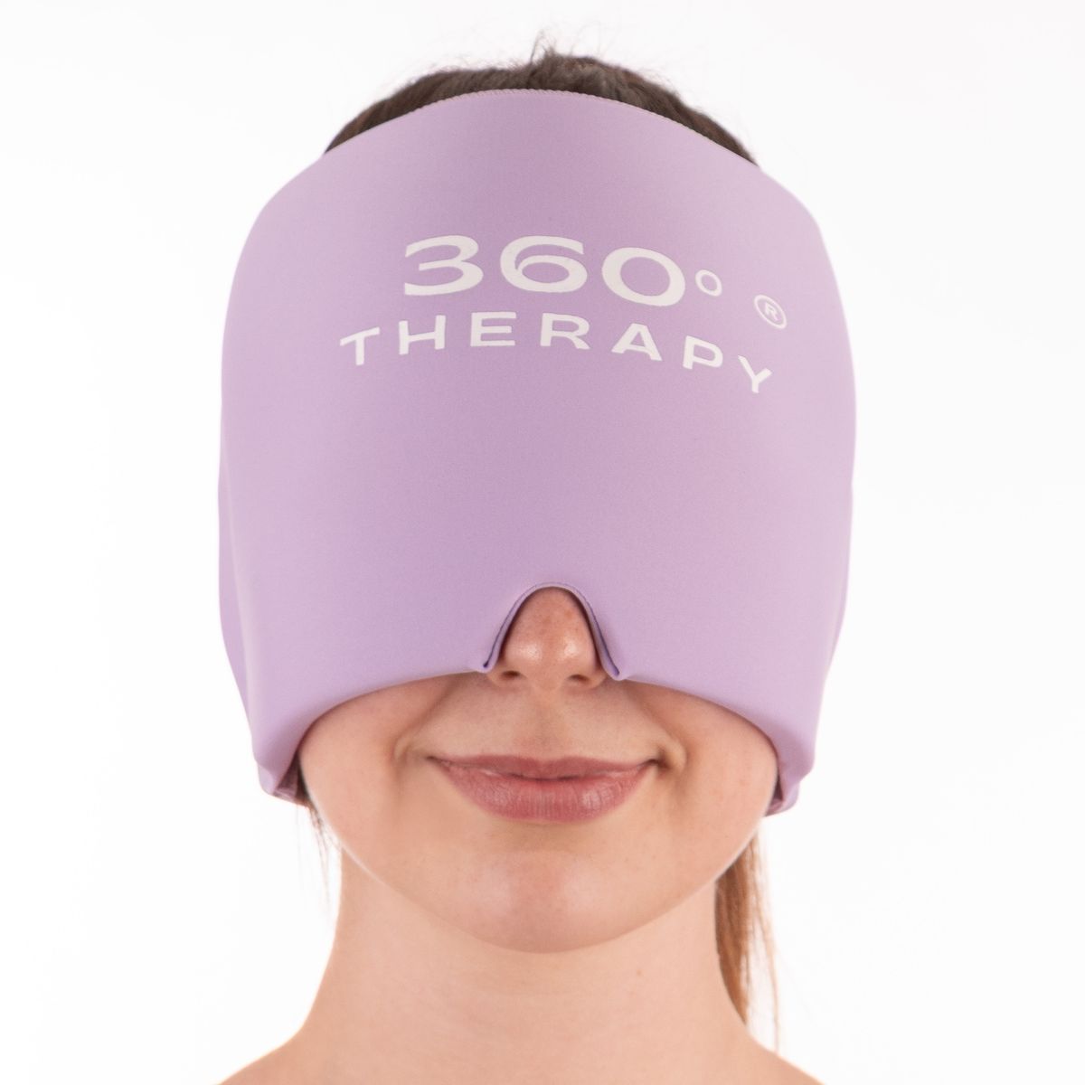 360 THERAPY - Gorro de Gel Sólido para Alivio de Migraña de 360º THERAPY® - Lila