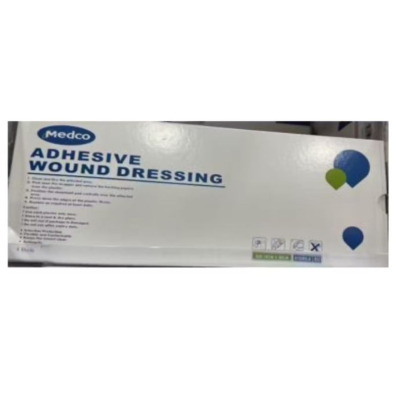 OEM - APOSITO GASA ADHESIVA 25 PARCHES 10X30CM