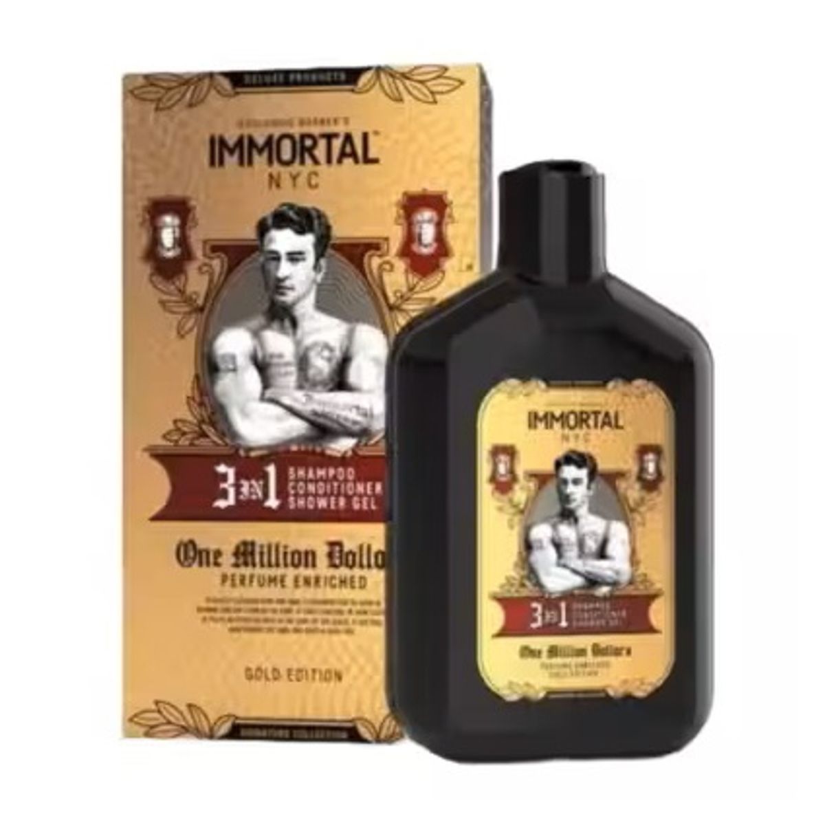 GENERICO - Shampoo Immortal 3 en 1 One Million 500ml