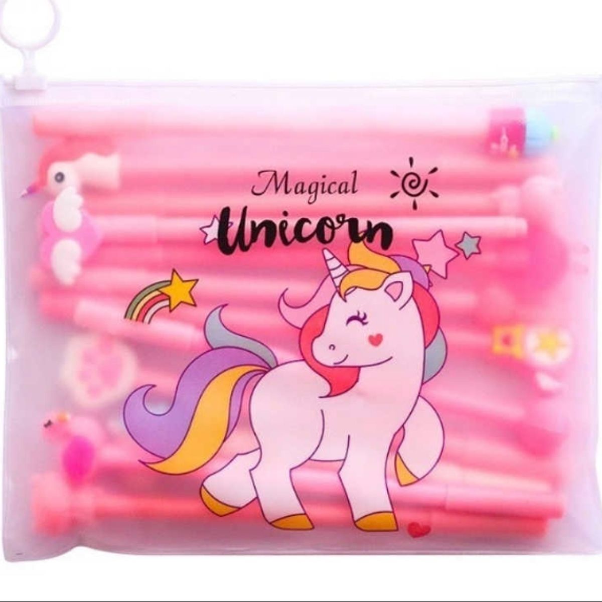 GENERICO - Set 20 Lápices Con Diferentes Diseño En Estuche