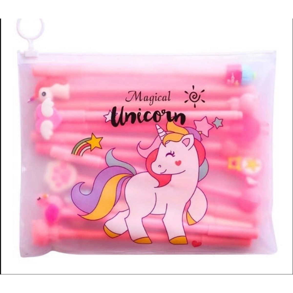 GENERICO - Set 20 Lápices Con Diferentes Diseño En Estuche