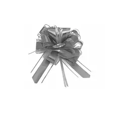 GENERICO - Lazos Color Plata 5 Cm