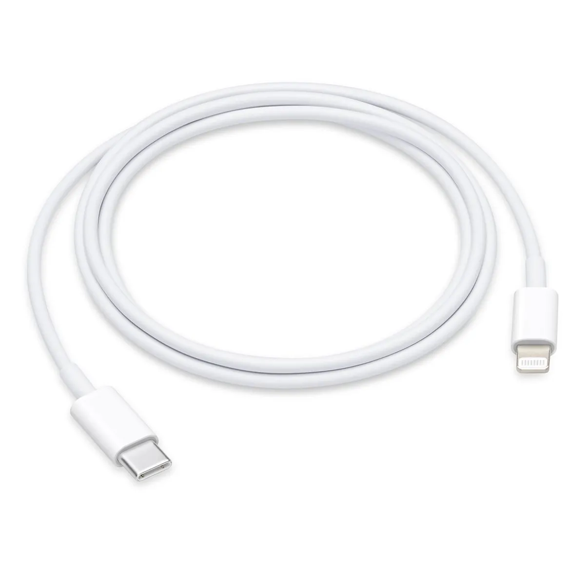 APPLE - Cargador Carga Rápida 20w Apple + Cable 1m Usb-c A Lightning Blanco