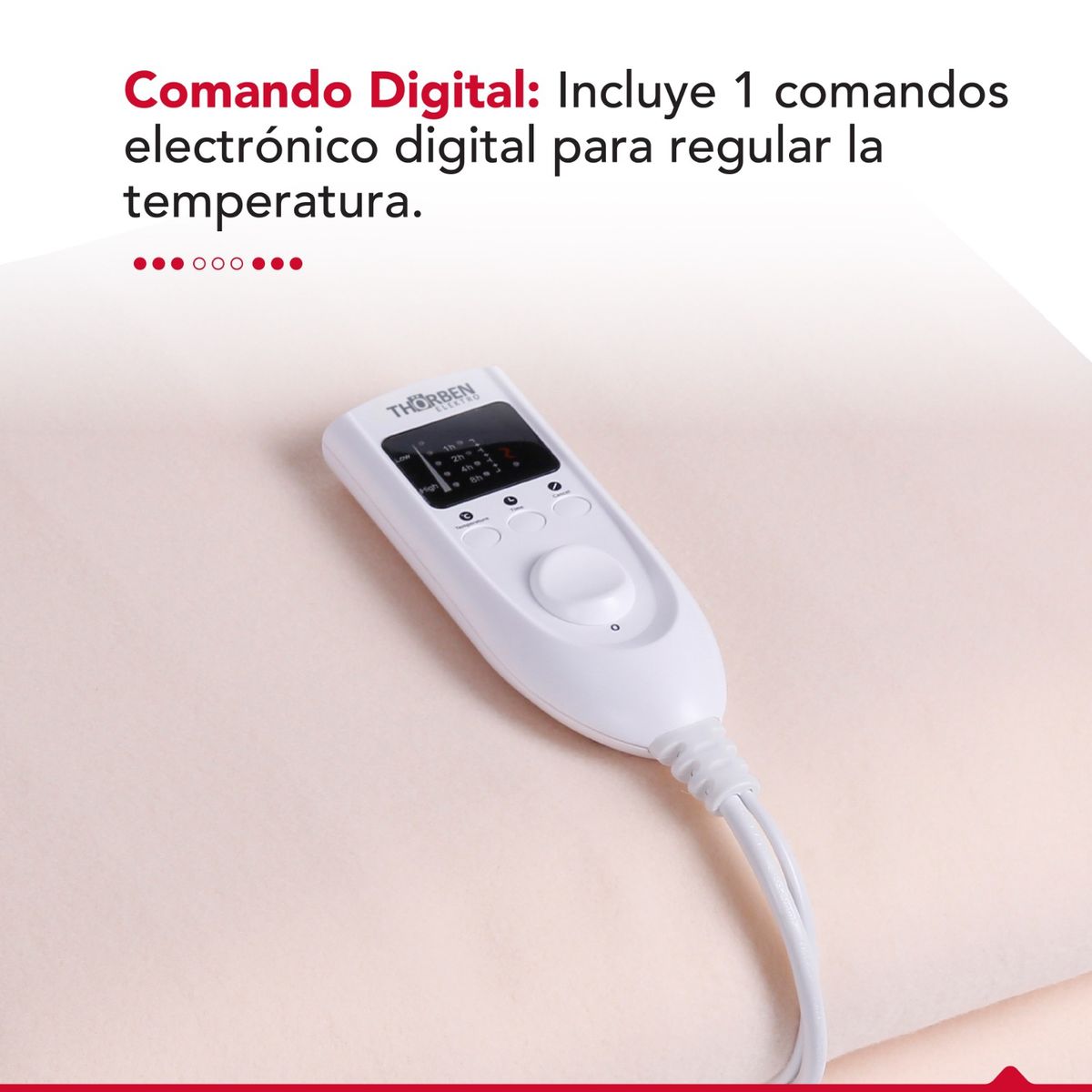 THORBEN - Calientacama 1 plaza Thor Single Blanket Polar