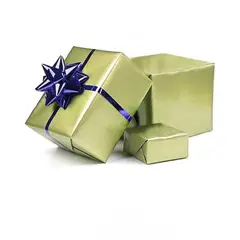 GENERICO - Lazo De Regalo Azul 7cm 4pcs