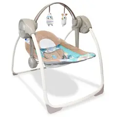 BEBEGLO - Silla Mecedora Musical Gris Rs-17740