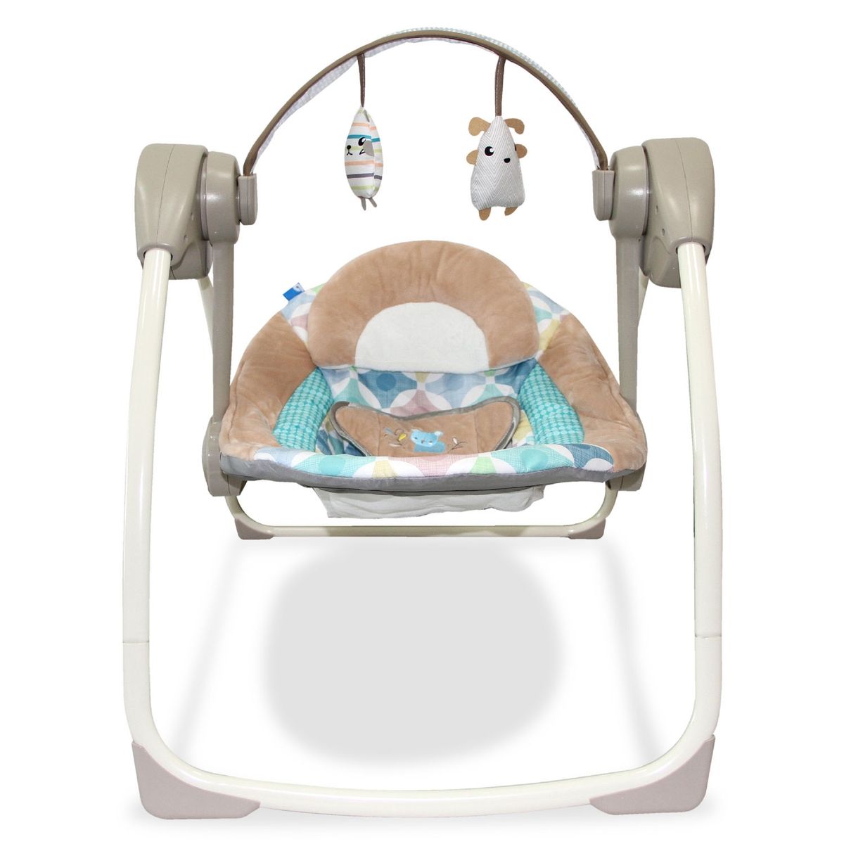 BEBEGLO - Silla Mecedora Musical Gris Rs-17740