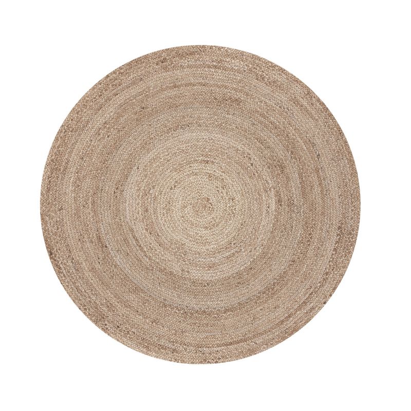 FORM DESIGN - Alfombra Redonda Yute Gobi 120 Natural Form