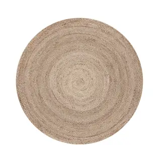 FORM DESIGN - Alfombra Redonda Yute Gobi 120 Natural Form