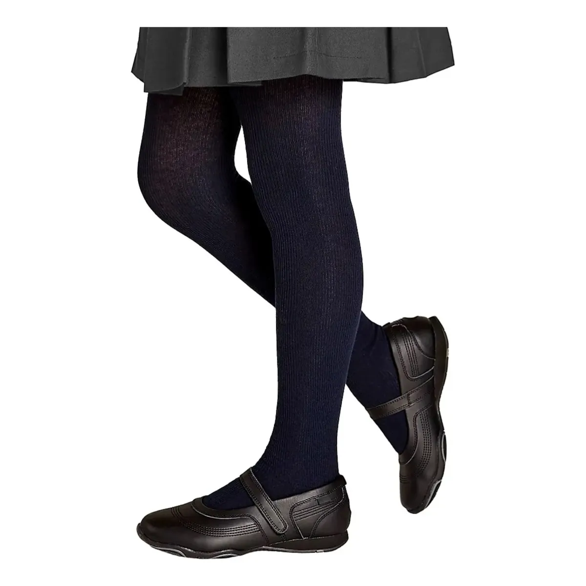 GARSIL - Pack 3 Pantis Medias De Niña - Escolar De Algodón Para Colegio