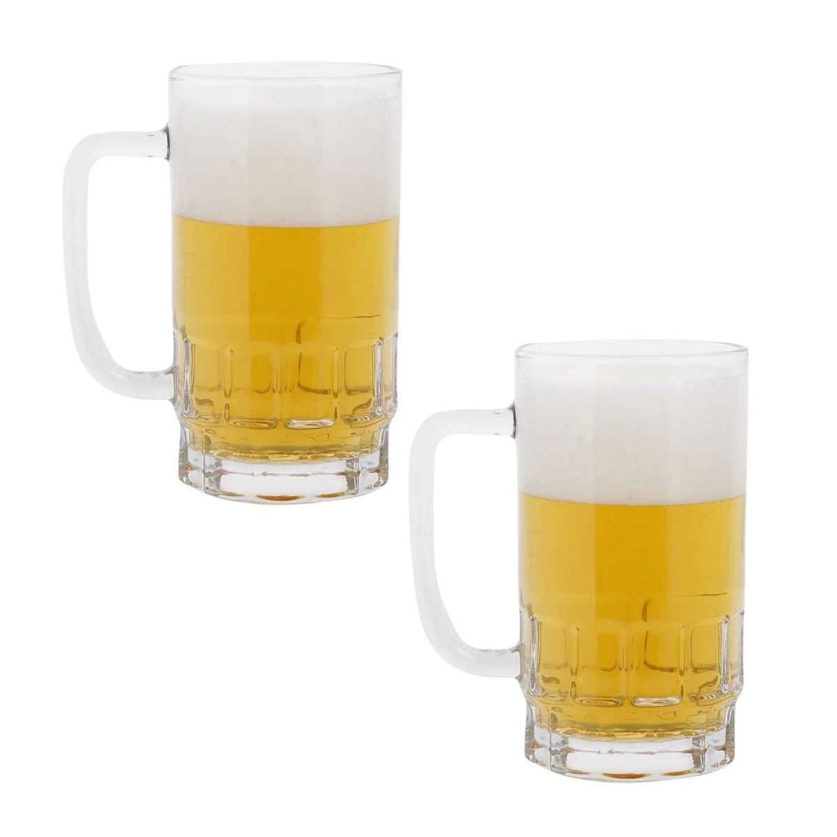 ALLEGRA - Set 2 Vaso Shopero Cervecero Modelo Irlanda 550cc Cerveza Shop
