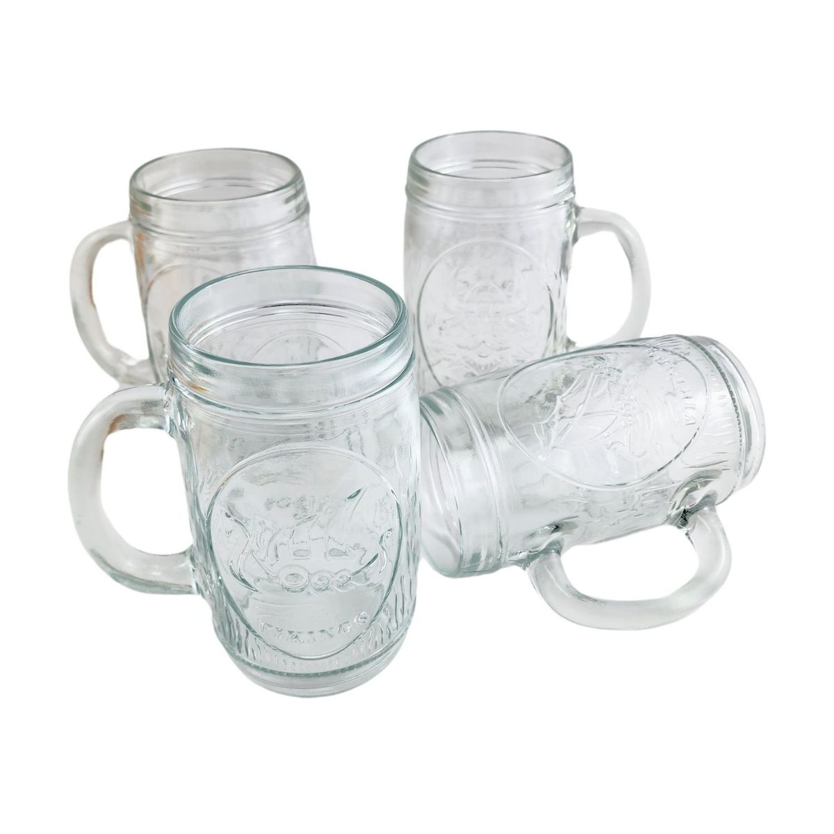 ALLEGRA - Set 4 Vasos Shop Modelo Vikings De 480mL Vaso Shopero Tragos