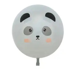 GENERICO - Globo Burbuja De Oso Plateado 80cm