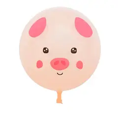 GENERICO - Globo Burbuja De Cerdito Rosa 80cm