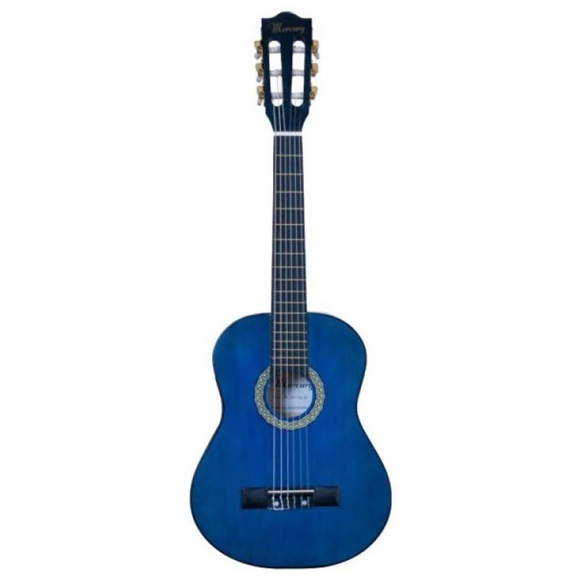 MERCURY - Guitarra Acustica Azul con Funda para Niño Mercury MCG30Blue