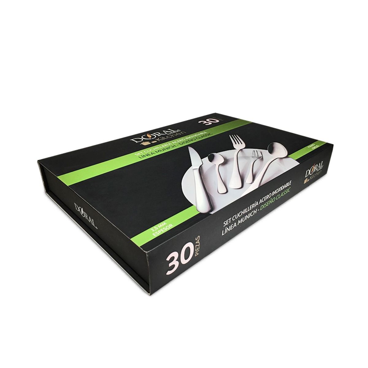 DORAL - Juego Cuchillería 30 Piezas Classic