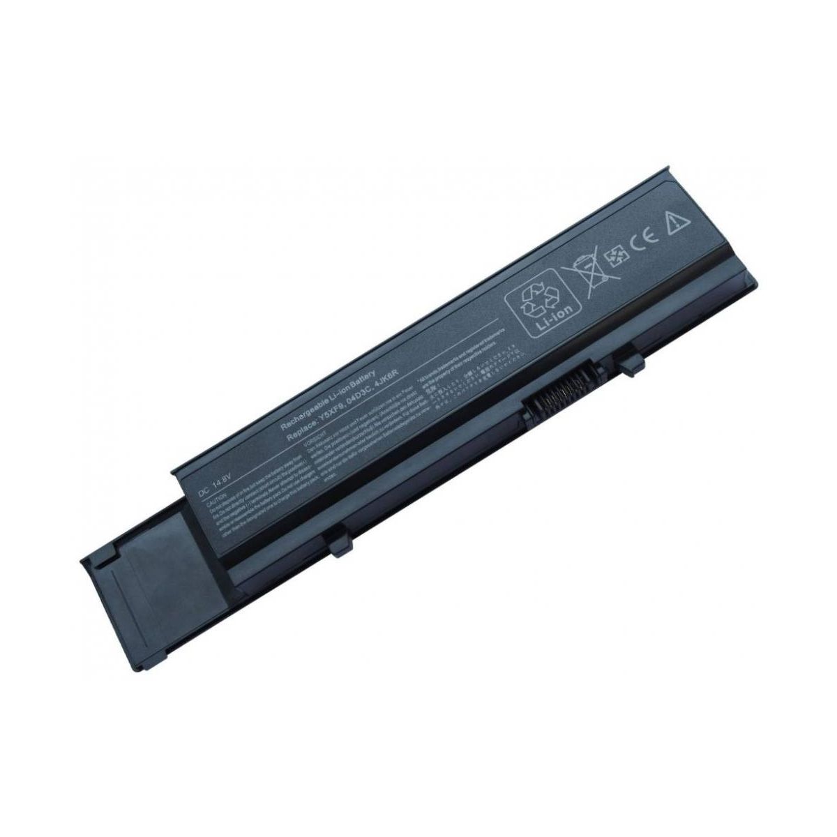 GENERICO - Dell Vostro 3400, 3500, 3700 6cell Alternativa 11.1V 5200mAh BLACK DE V3400-68-3S2P