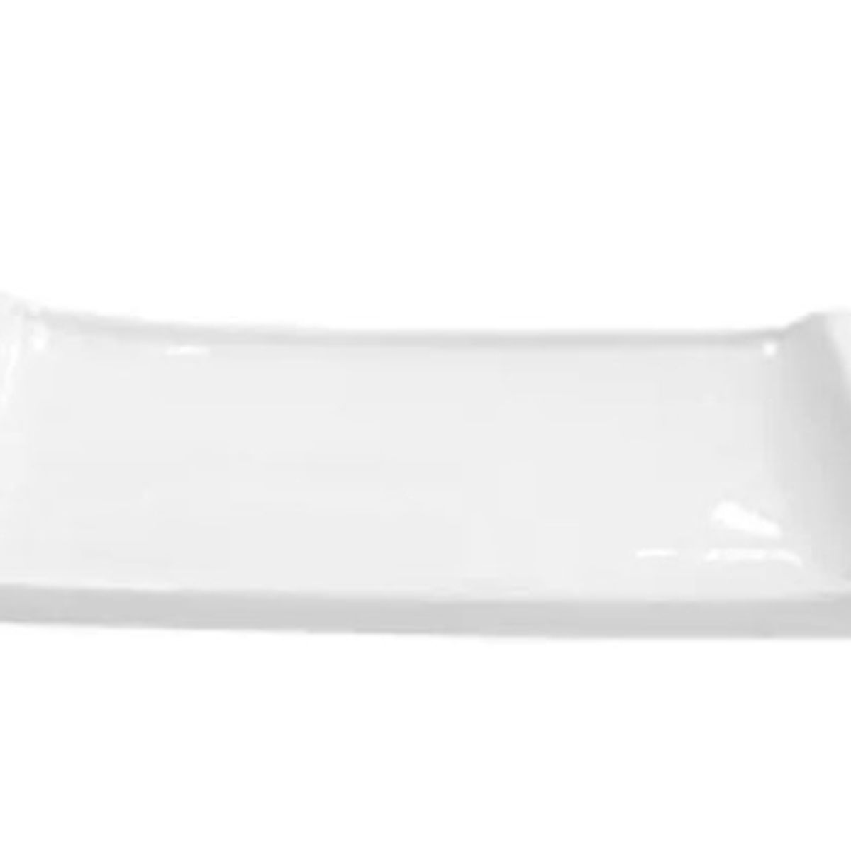 GENERICO - Plato Bandeja Sushi Porcelana Blanco