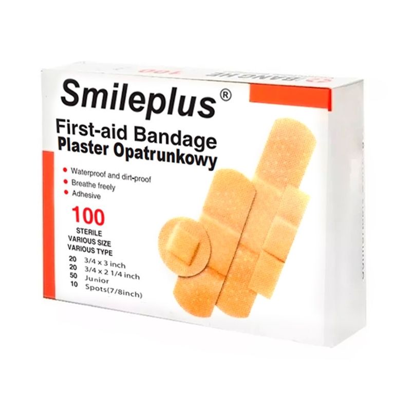 GENERICO - Parche Curita Smileplus Surtido 4 Modelos - Embalaje Hy0027