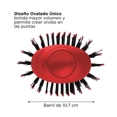 Imagen 2 del producto Cepillo Secador Voluminizador One Step Rojo