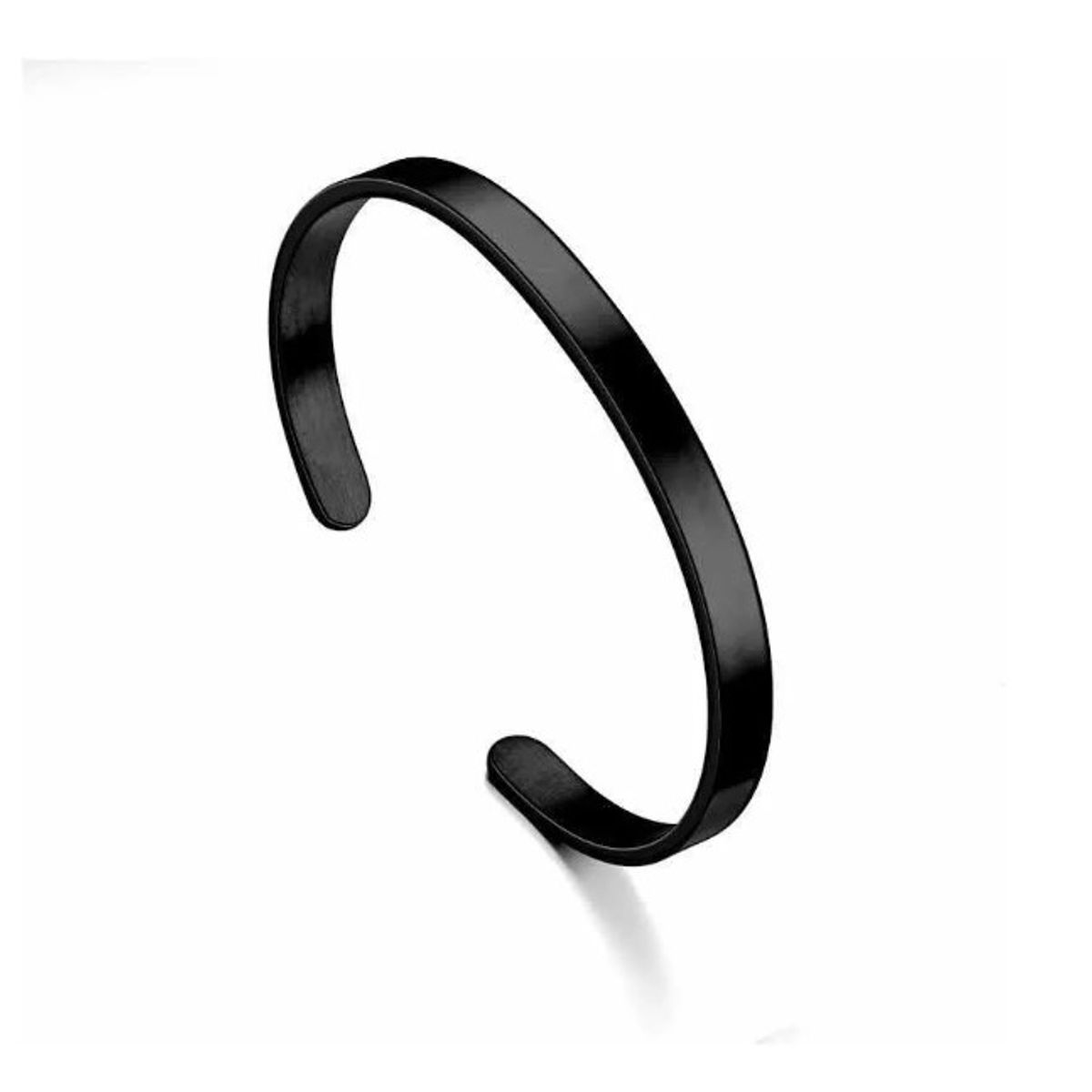 GENERICO - Pulsera Elegante Mate Minimalista Acero Inoxidable Ajusta
