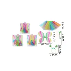 GENERICO - Disfraz Hada Con Accesorios 4 Pcs