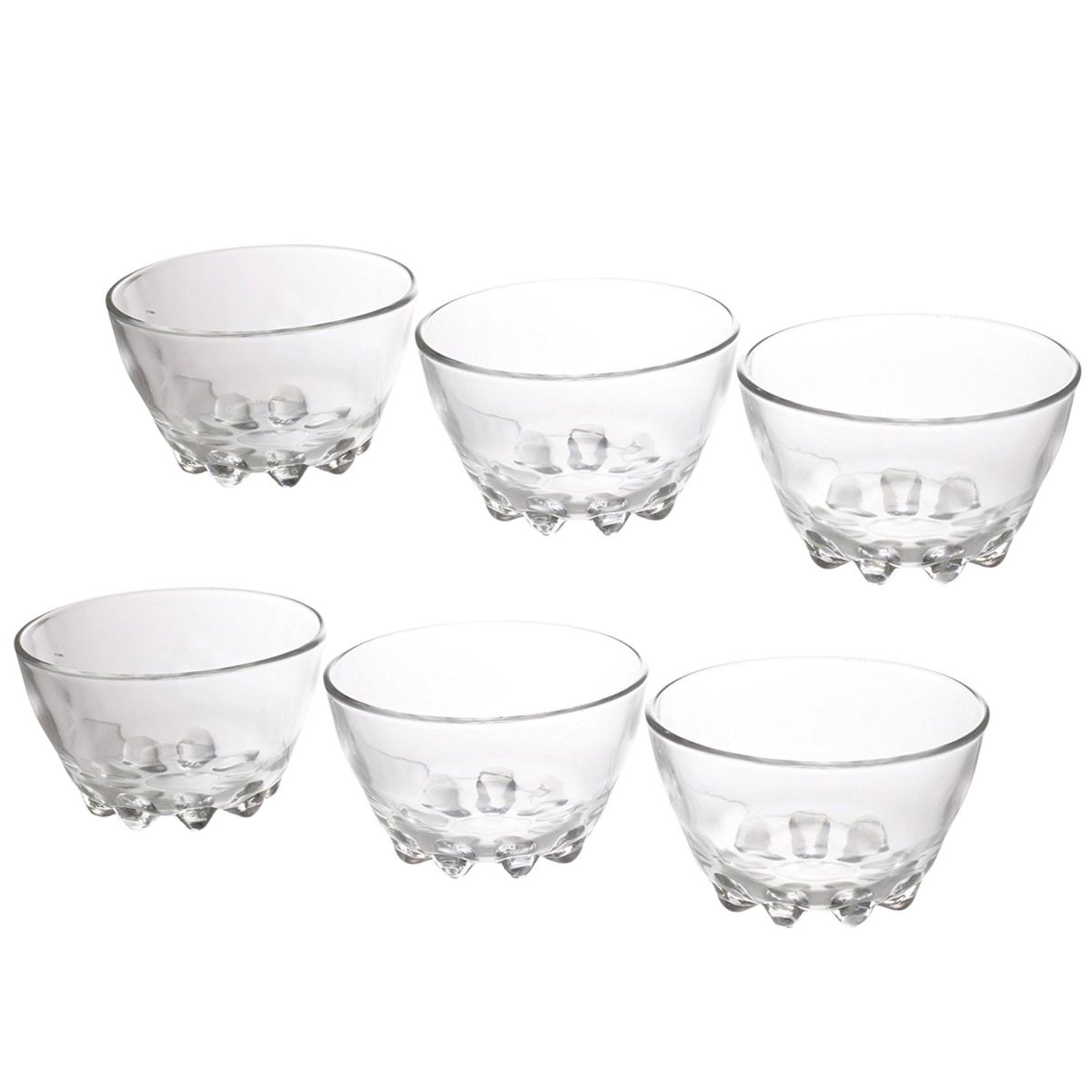ALLEGRA - Display 6 Copas Para Helado Modelo Sundae De 295mL Postres