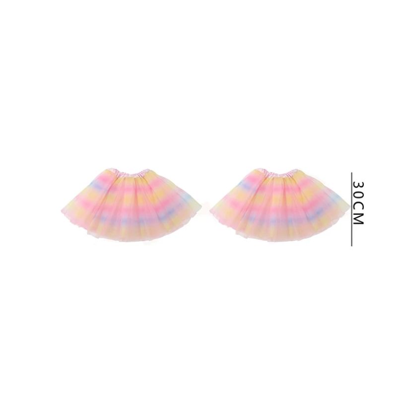 GENERICO - Tutu Multicolor 30Cm 1Pc