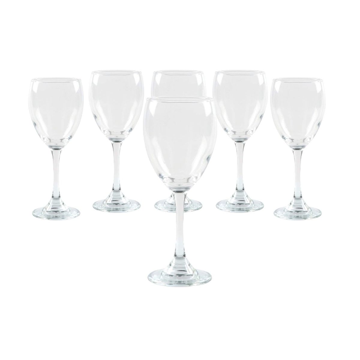CRISTAR - Pack Display 6 Copas Para Vino Tinto 300mL Modelo Versalles
