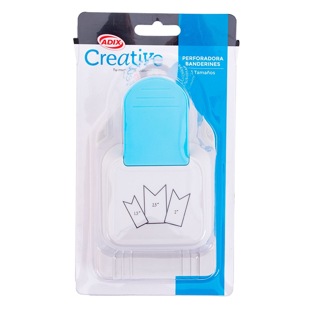 ADIX - Perforadora Banderin 3 Tamaños Adix