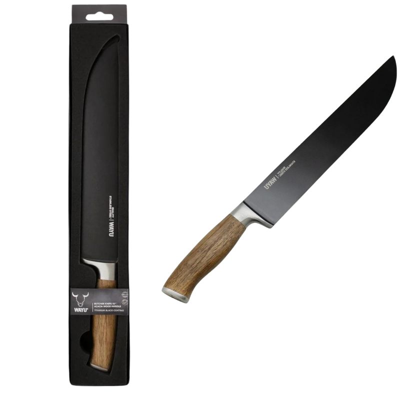WAYU - Cuchillo Parrillero Profesional Wayu Color Gris