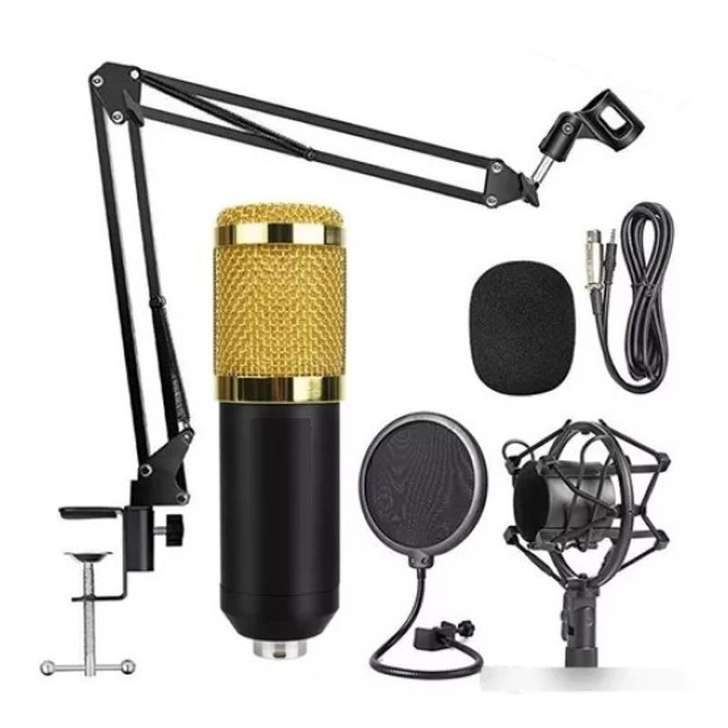 COMPRAPO - Kit Microfono Condensador Estudio Profesional Y Brazo