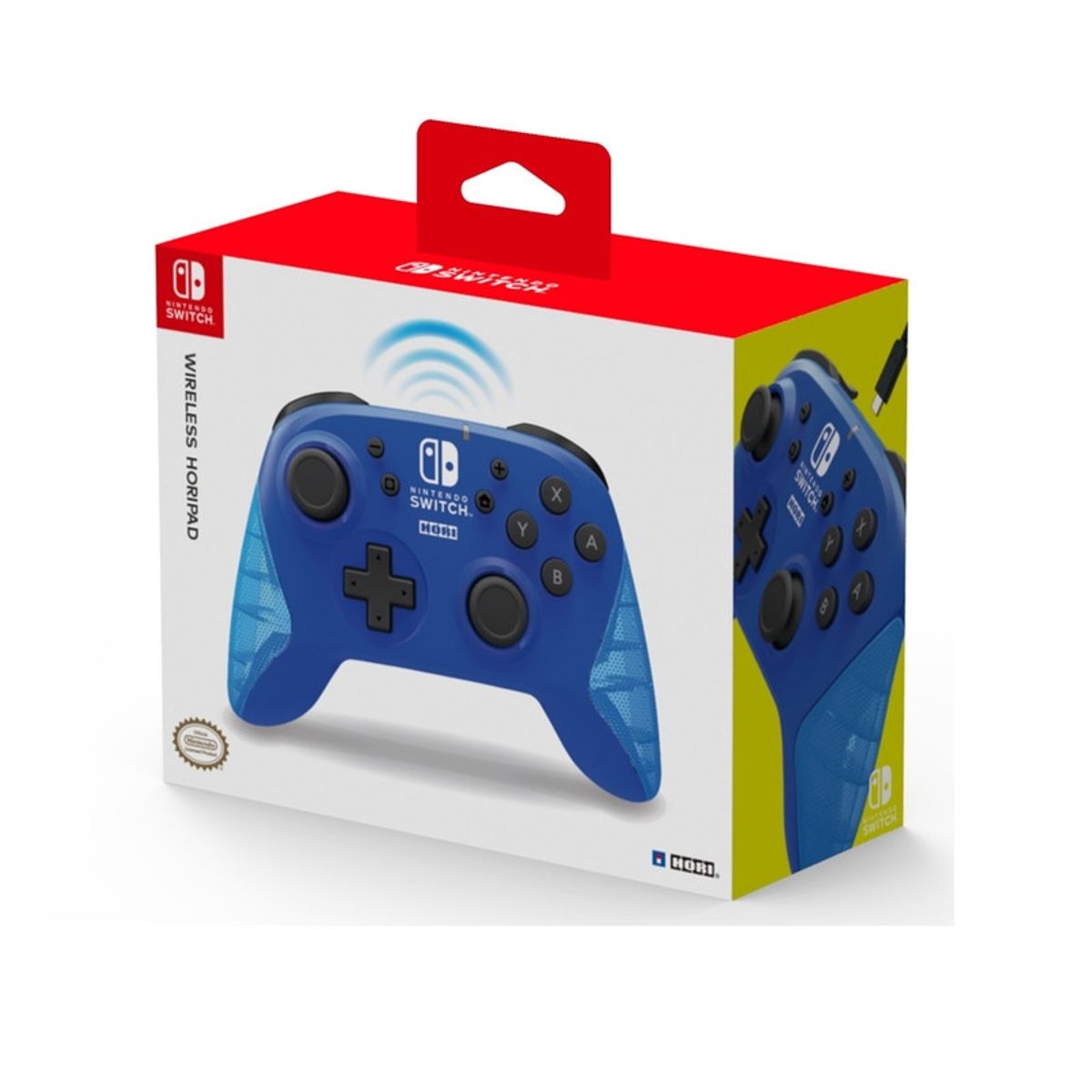 HORI - Wireless Horipad Blue Nintendo Switch - Sniper