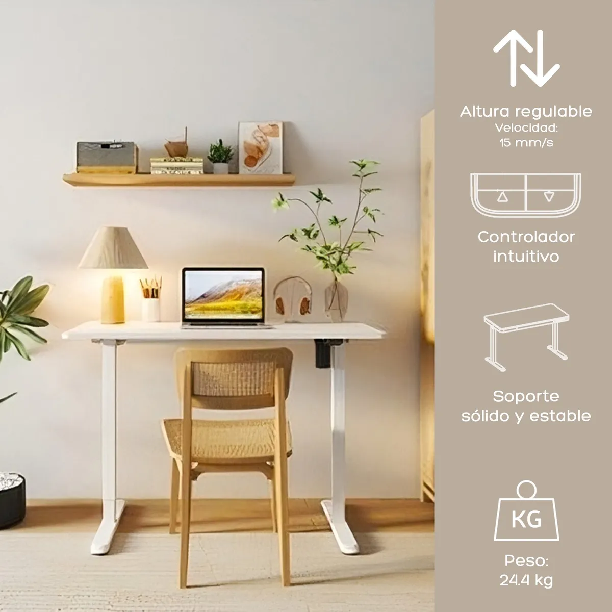 RELAN - Escritorio Eléctrico Top Living Standing Desk Up&Down