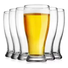 ALLEGRA - Pack X6 Vasos Shoperos Bucarest De 340cc Cervezas
