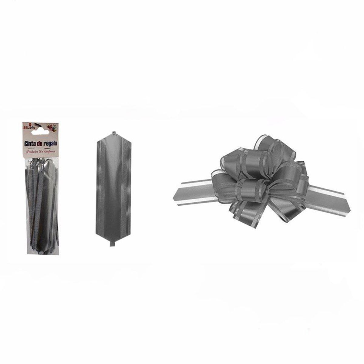 GENERICO - Cinta Decorativa 5cm Plateada