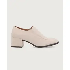 URCO - Zapato de Taco Mujer Miró Beige