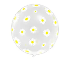 GENERICO - Globo Burbuja Con Estampado De Margaritas 80cm