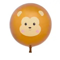 GENERICO - Globo Burbuja Mono Dorado 80cm