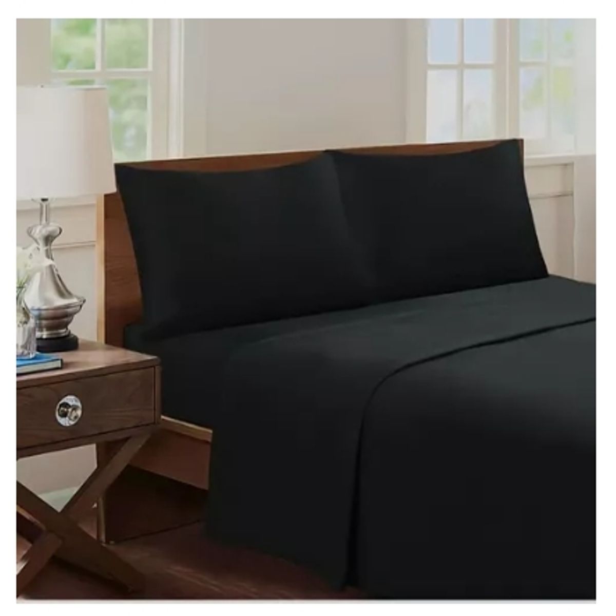 GENERICO - Juego De Sábanas 2 Plazas Poliéster