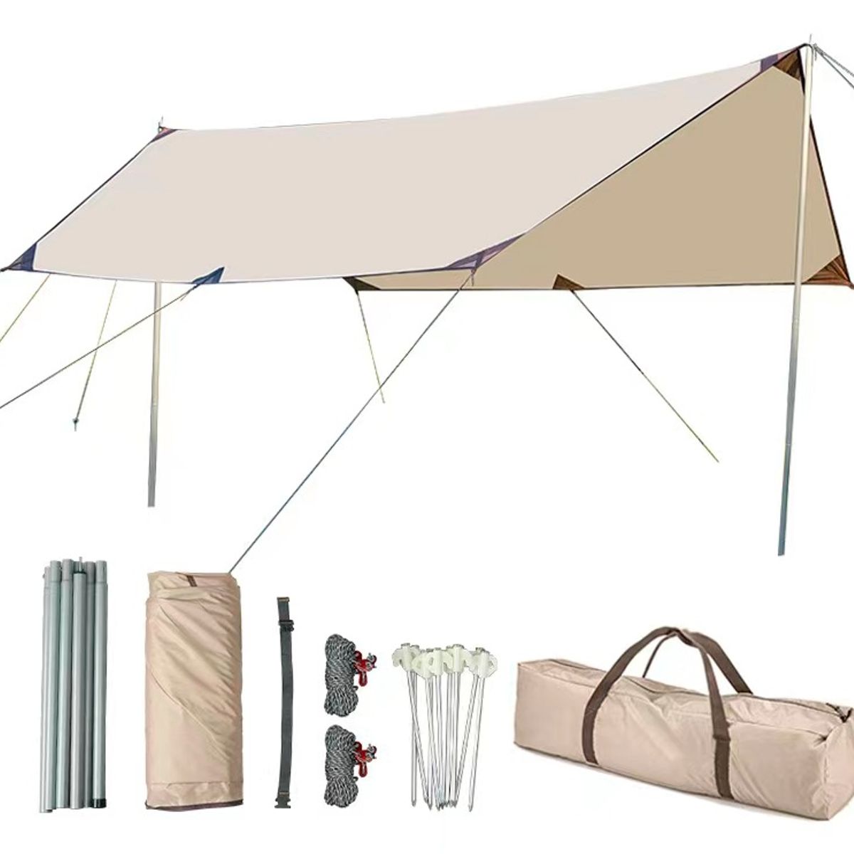 GENERICO - Toldo exterior para carpa de camping