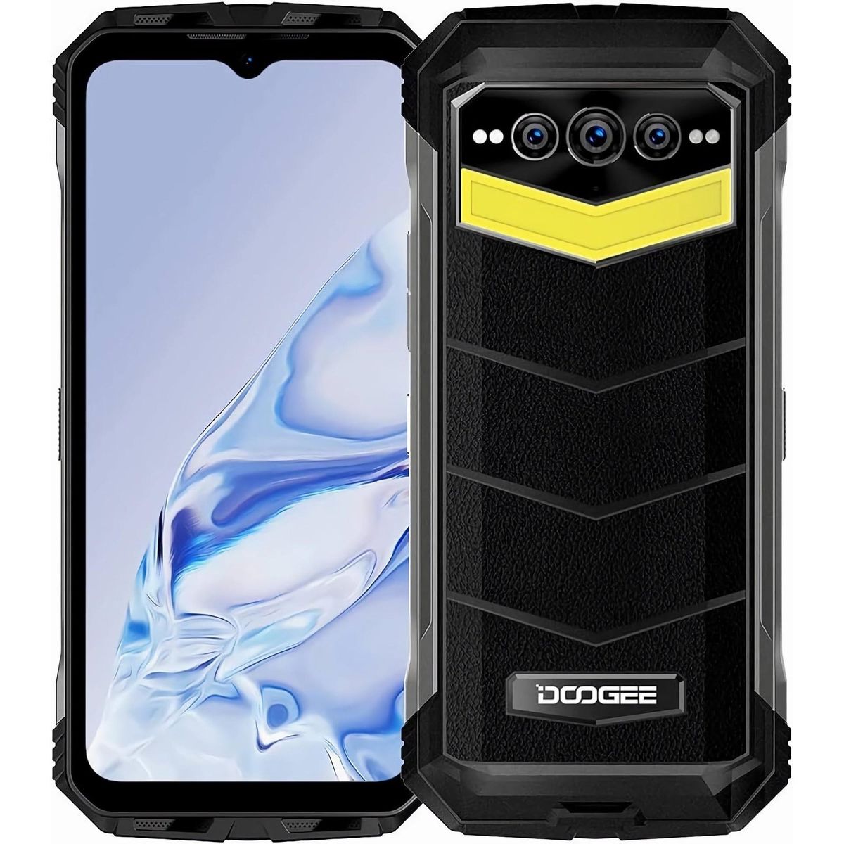 DOOGEE - Doogee S100 PRO - Resistente a Golpes y sumergible en Agua  Mega Batería de 22.000mAh Linterna