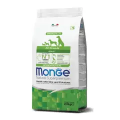 MONGE - Alimento Premium Perro All Breeds Rabbits 2.5Kg