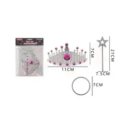 GENERICO - Set De Princesa Pulsera Varita Corona