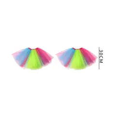 GENERICO - Tutu 3 Colores 30Cm 1Pc