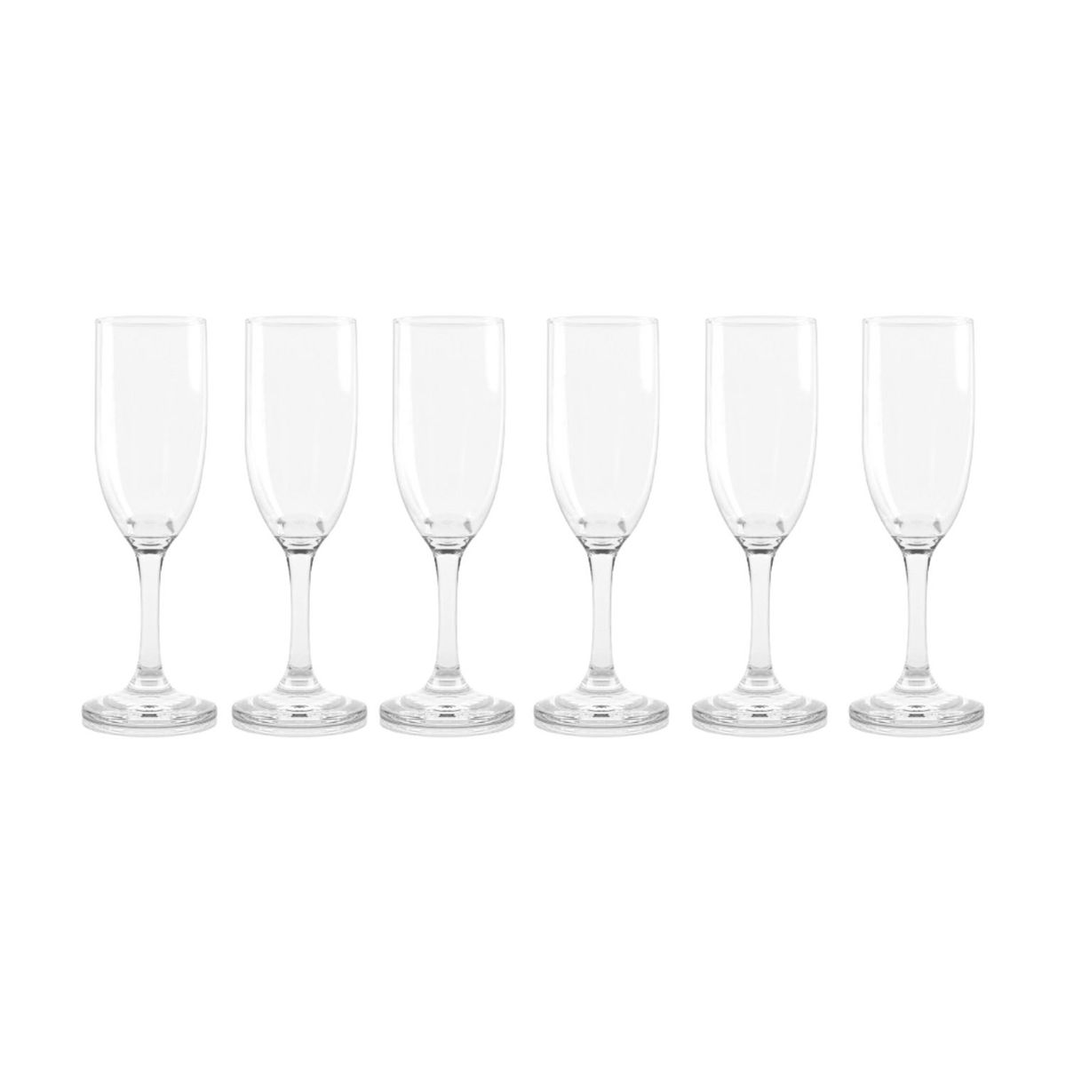 CRISTAR - Pack Display 6 Copas Champagne 176mL Versalles Para Cocktail