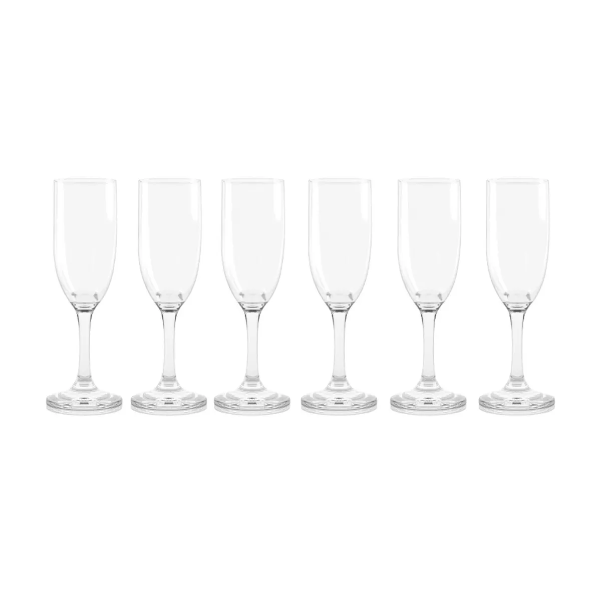 CRISTAR - Pack Display 6 Copas Champagne 176mL Versalles Para Cocktail