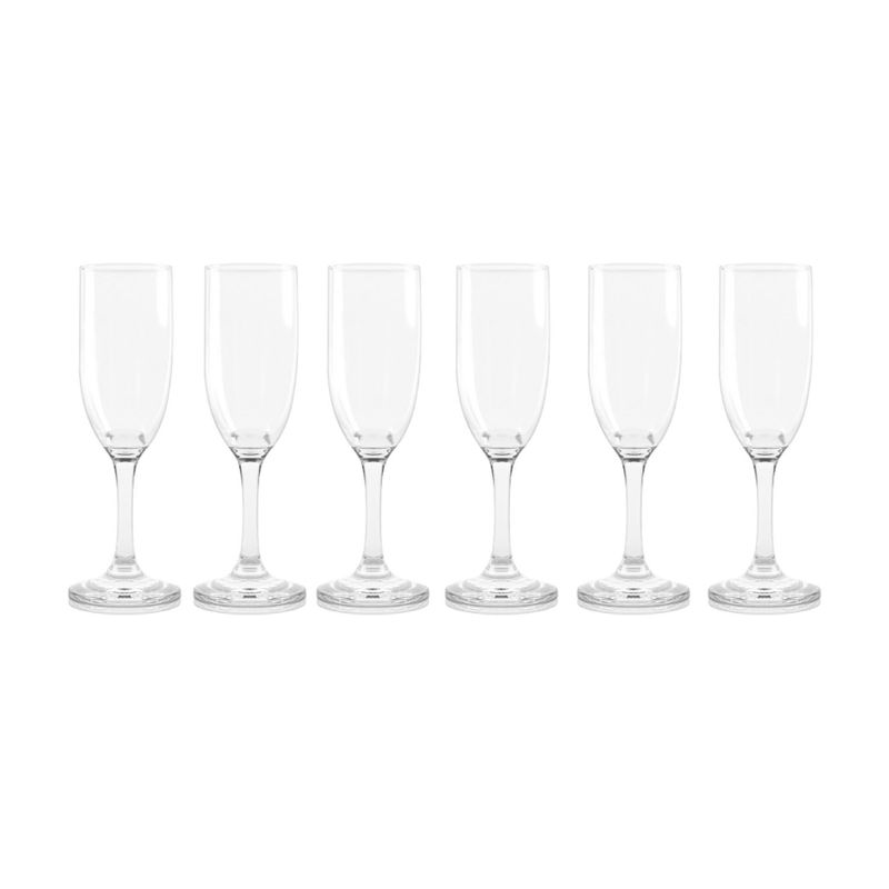 CRISTAR - Pack Display 6 Copas Champagne 176cc Versalles Para Cocktail
